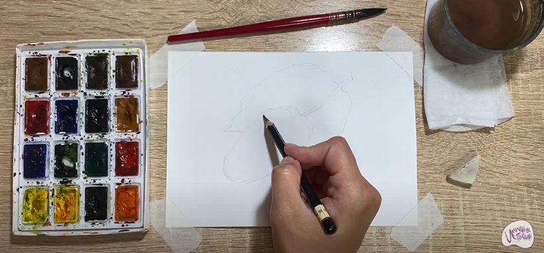 Рисуем Шелковица