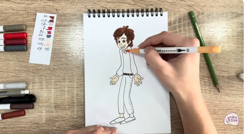 Рисуем Фил Динозавров из «Доктор Динозавров»