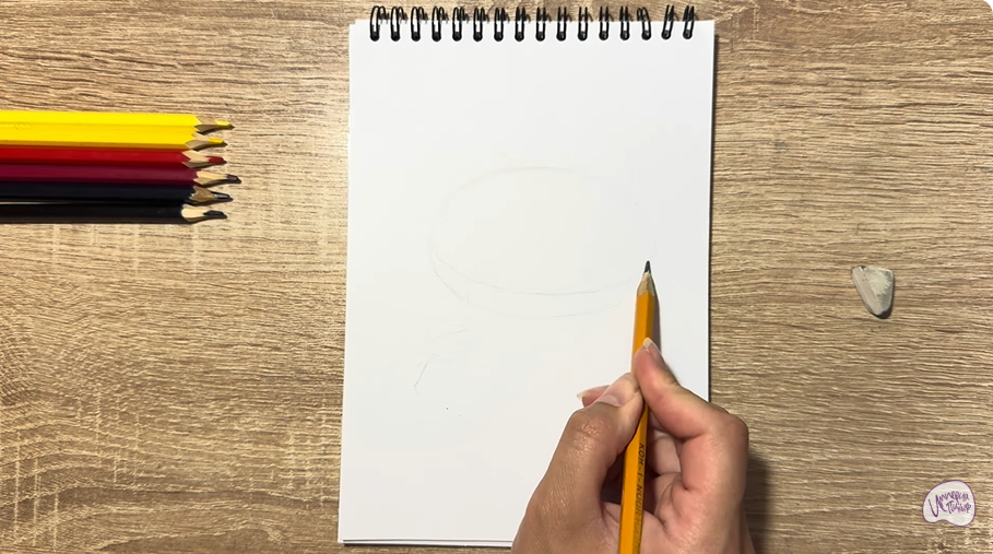 Рисуем Ватрушка для катания