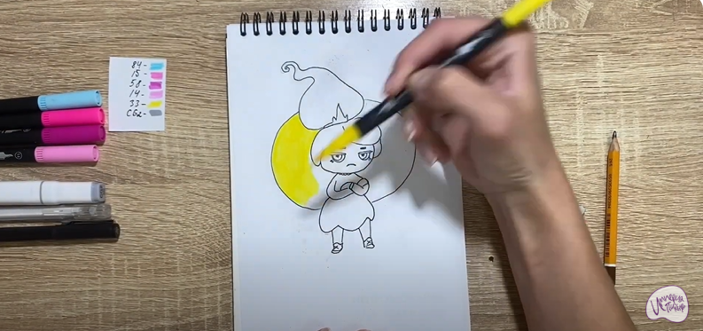 Рисуем Рози из "Семь Королевств"