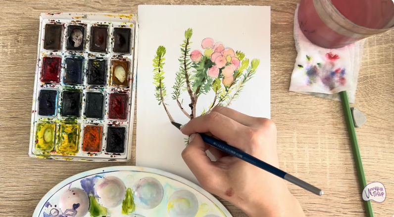 Рисуем Берцелия