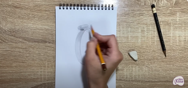 Рисуем Хомут силовой