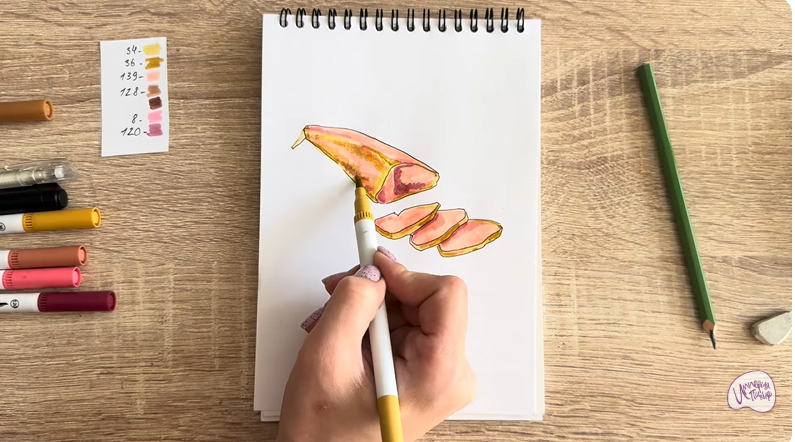 Рисуем Карпаччо