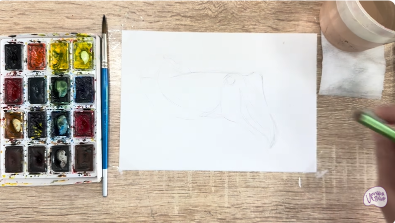 Рисуем Каракатица