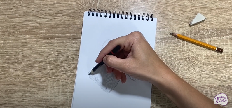 Рисуем Подставка для телефона