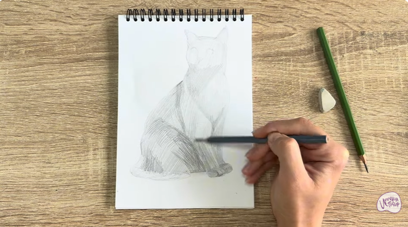 Рисуем Бурманский кот Рисуем Бурманский кот