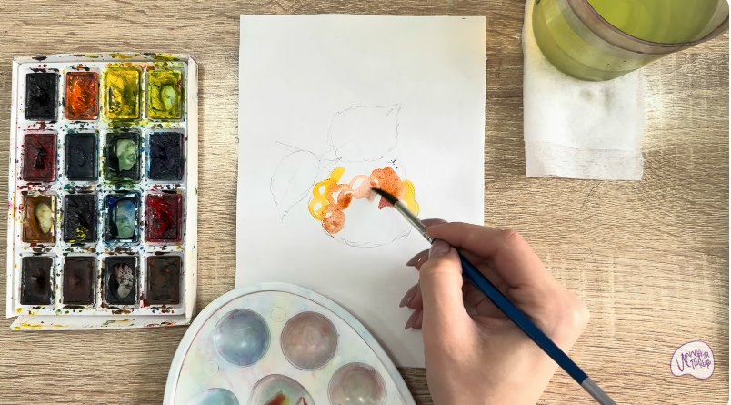 Рисуем Морошка