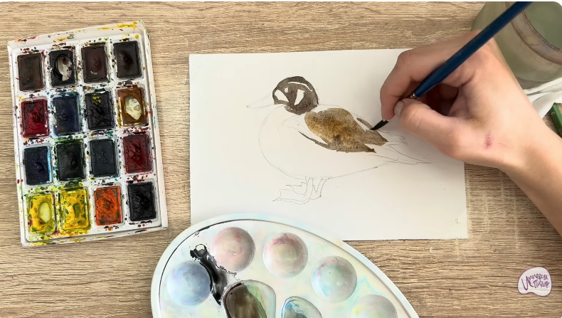 Рисуем Чирок-клоктун