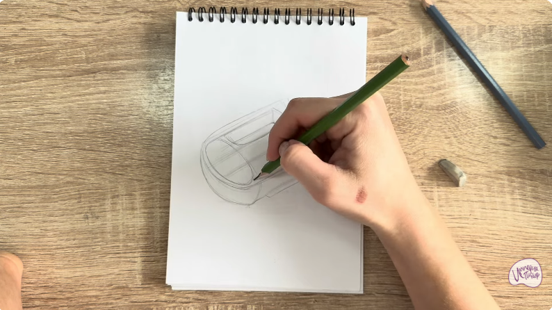 Рисуем Педаль велосипеда