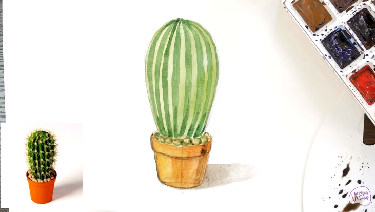 Рисуем Кактус