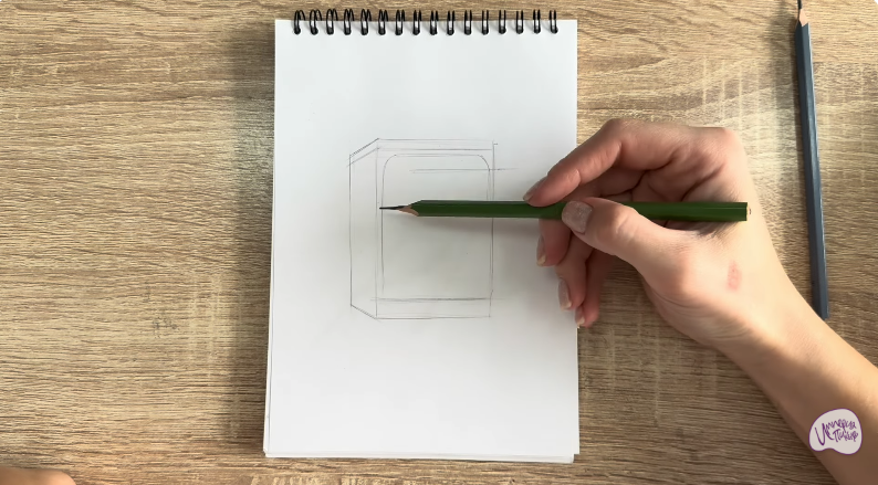 Рисуем Посудомоечная машина