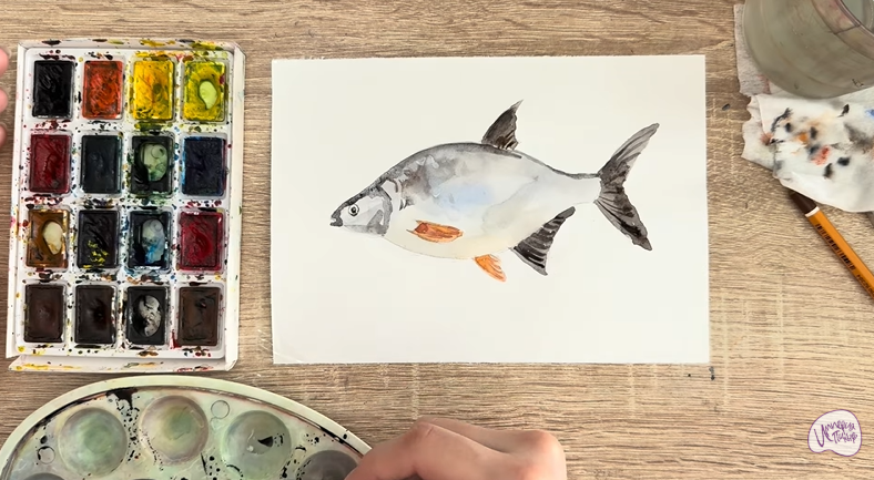 Рисуем Густера