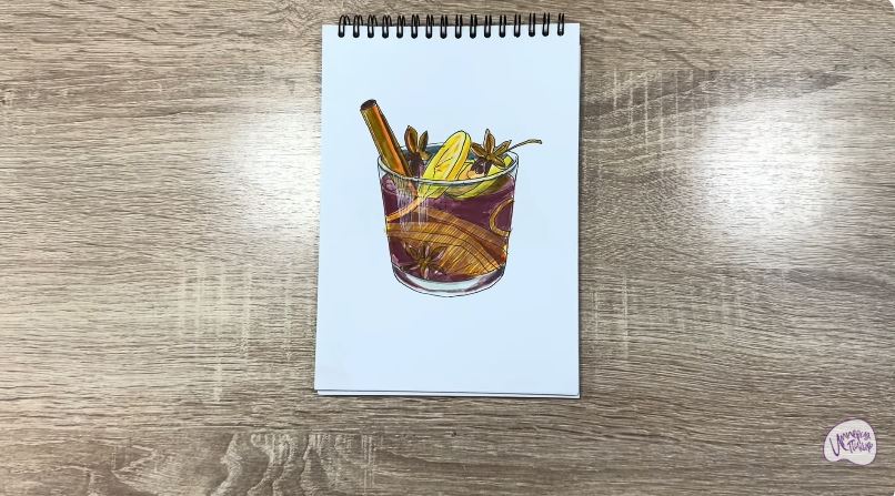 Рисуем Глинтвейн