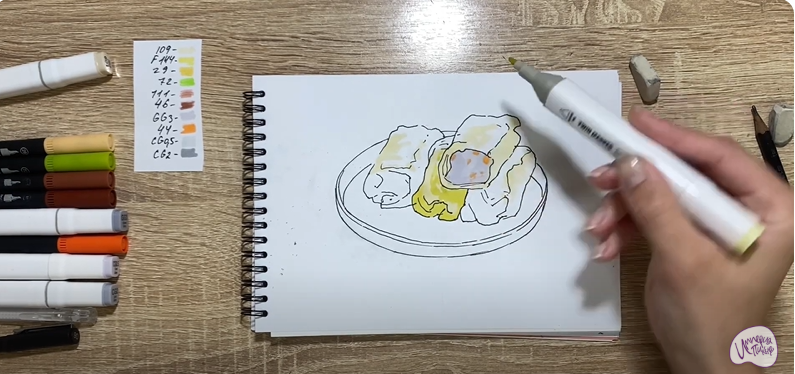 Рисуем Голубцы