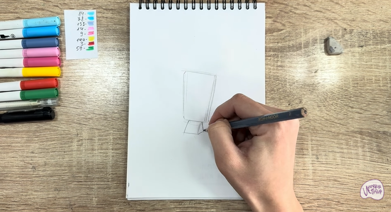 Рисуем Рем из "Живой гараж"