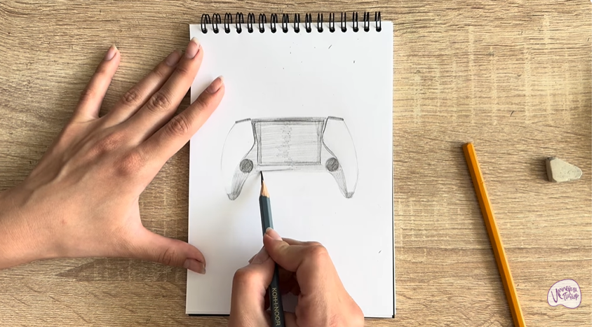 Рисуем Игровая консоль