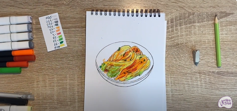 Рисуем Кимчи
