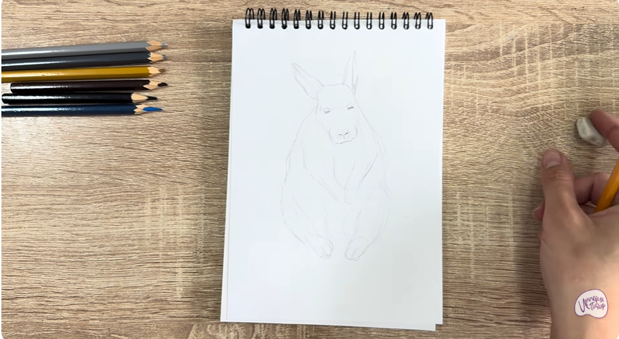 Рисуем Горная вискаша
