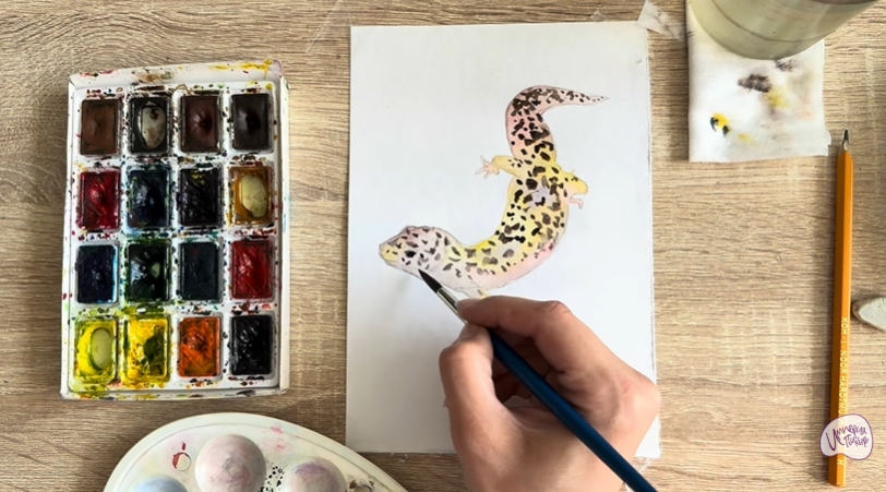 Рисуем Геккон