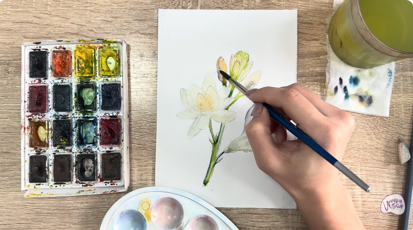 Рисуем Тубероза