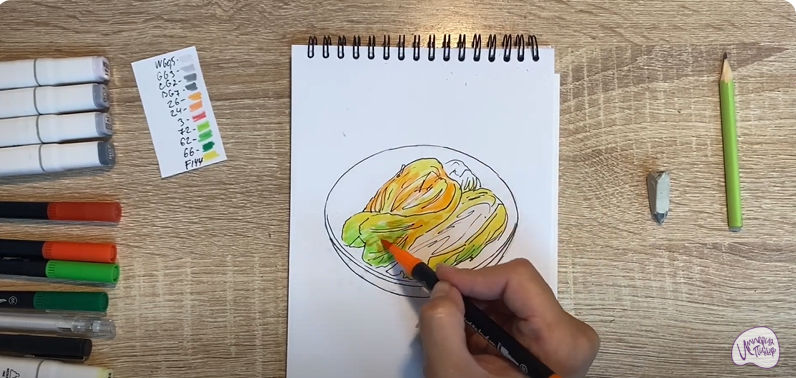 Рисуем Кимчи