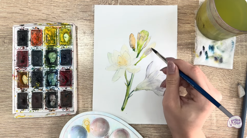 Рисуем Тубероза