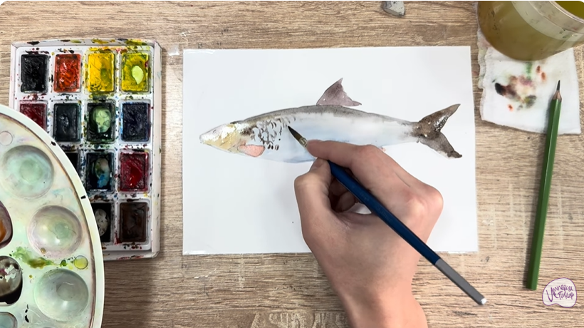 Рисуем Подуст