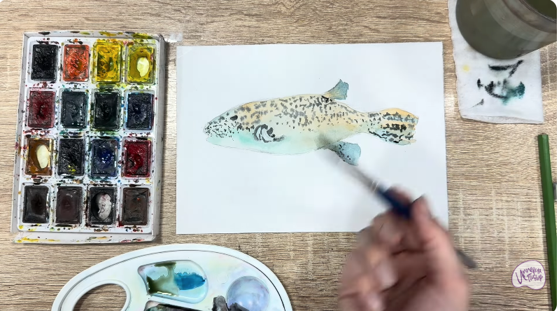 Рисуем Аротрон звёздчатый