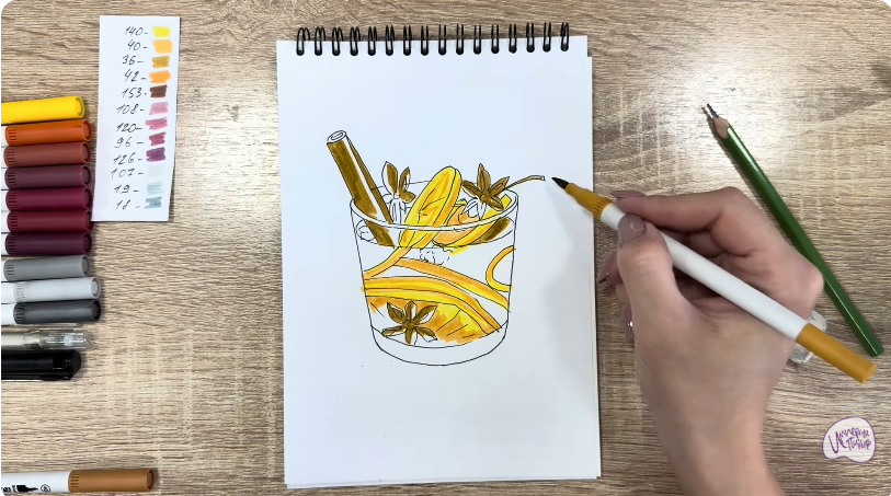 Рисуем Глинтвейн