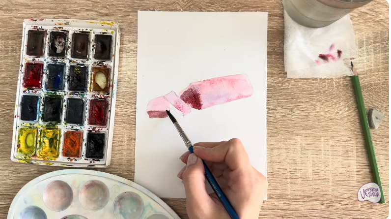 Рисуем Филе тунца