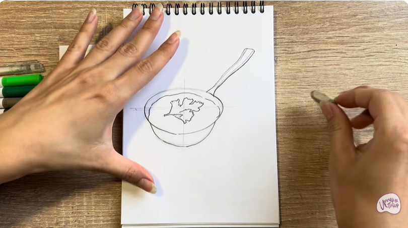 Рисуем Жульен куринный