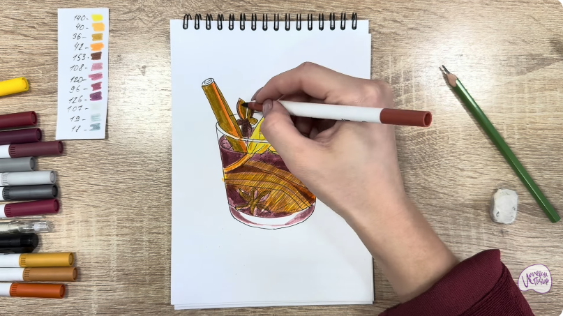 Рисуем Глинтвейн