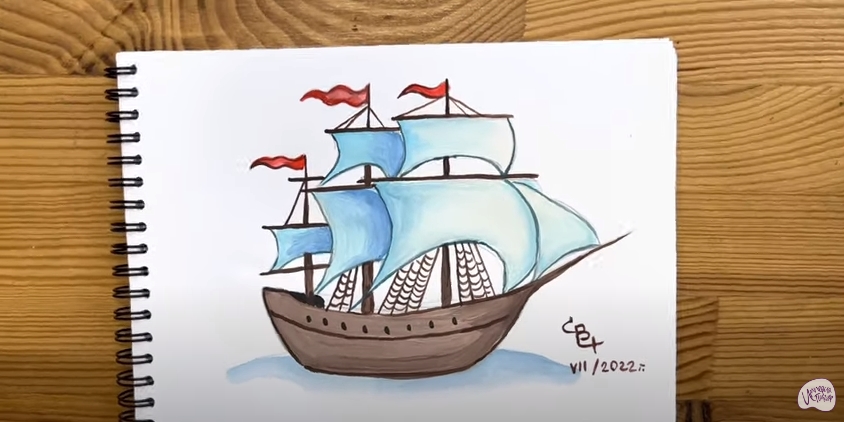 Рисуем Корабль