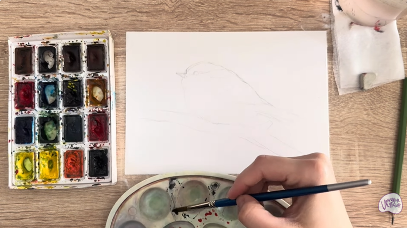 Рисуем Пухляк