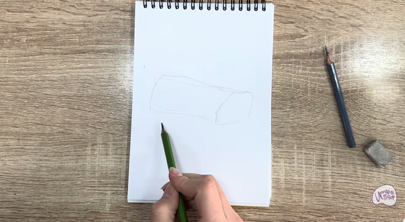 Рисуем Бревно