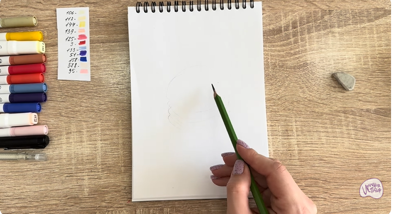 Рисуем Пирожное "Павлова"