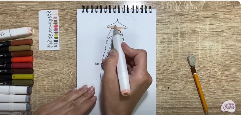 Рисуем Рая