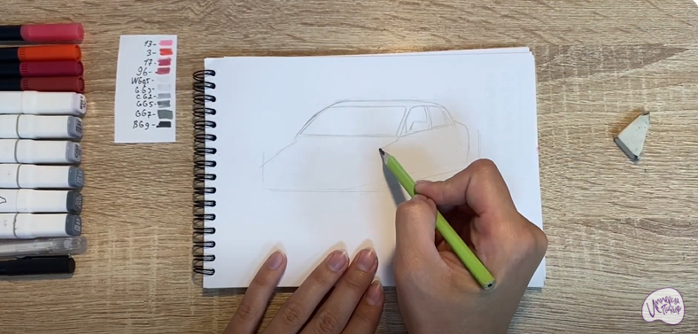 Рисуем Alfa Romeo