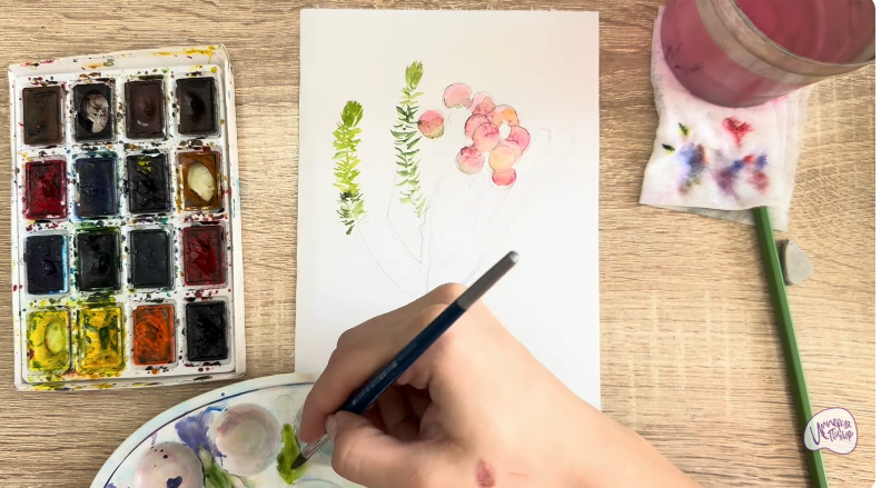 Рисуем Берцелия