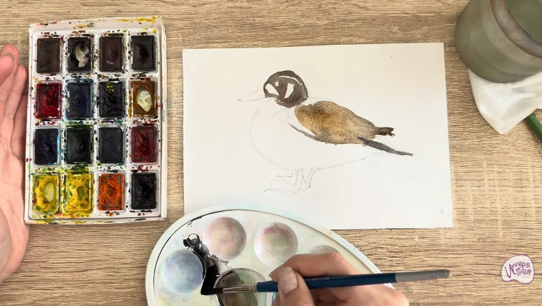 Рисуем Чирок-клоктун