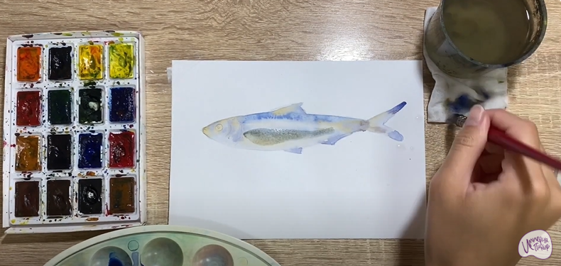 Рисуем Салака