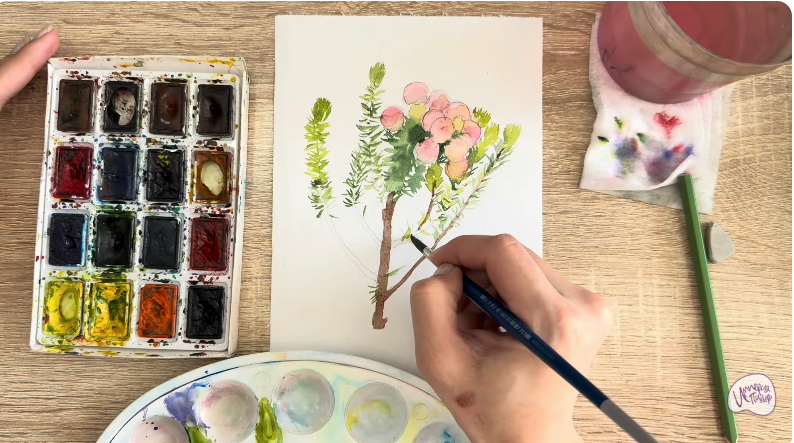 Рисуем Берцелия