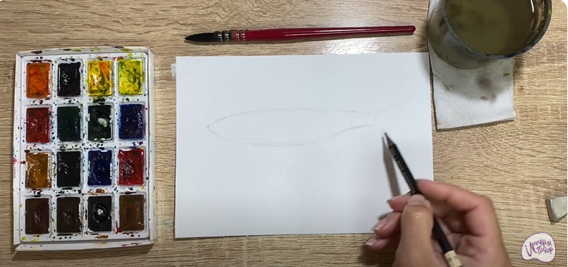Рисуем Салака