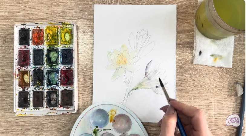 Рисуем Тубероза