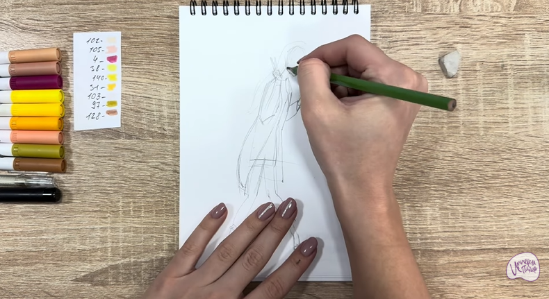 Рисуем Хани Лемон из "Город героев"