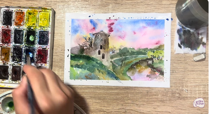 Рисуем Латвия