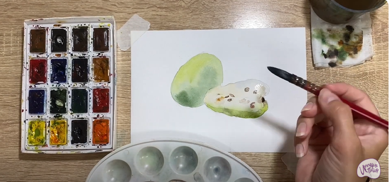 Рисуем Черимойя