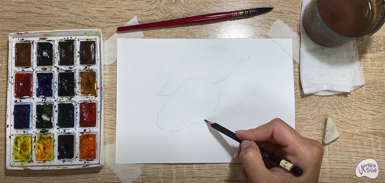 Рисуем Шелковица