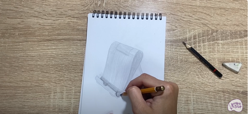 Рисуем Подставка для телефона