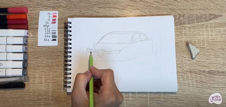 Рисуем Alfa Romeo